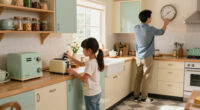 A Father-Daughter Duo Turned Her 90s Kitchen into a Vintage-Inspired Dream