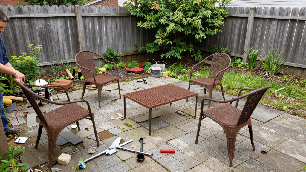 Before And After: A Sad Backyard Becomes An Outdoor Living Room