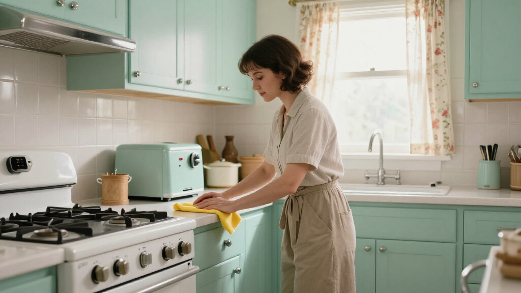 Everyone Wants To Be In This 1950S Kitchen After A Dreamy Custom Makeover