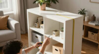 I Created A Pretty IKEA BILLY Hack That Seriously Cuts Clutter