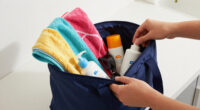 This Collapsible Tote Is My “Mary Poppins” Beach Bag
