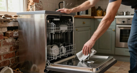 A Victorian Home's Entire Kitchen Was Demolished — Except For The Dishwasher