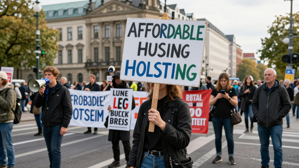 Demonstration Gegen Steigende Mieten In Berlin - Tagesschau.de