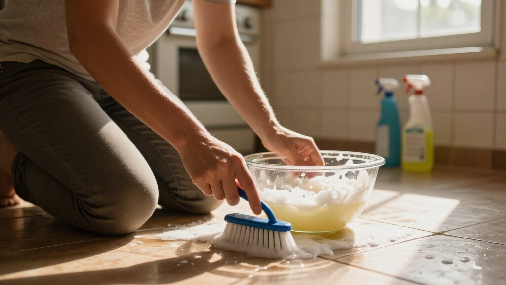 I Tried 3 DIY Grout Cleaners — And This One Simple Trick Blew Me Away