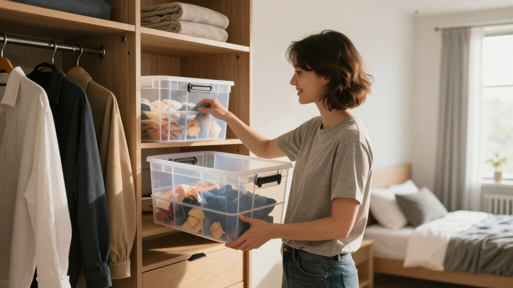 My Parents Just Showed Me The Perfect Solution For Decluttering A Closet