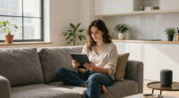 Podcaster Amanda Hirsch’s NYC Apartment Feels Like A Quiet, Hotel-Like Escape From The City