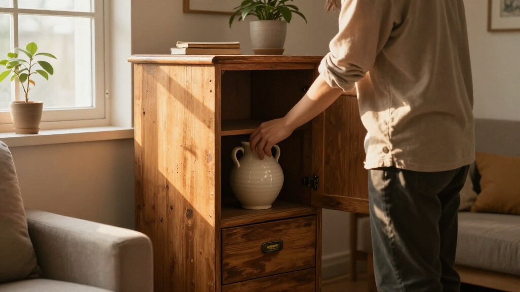 This New IKEA Cabinet Gives Instant Antique Family Heirloom Vibes