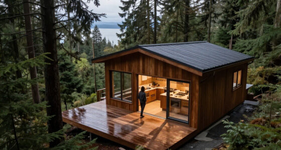 A West Vancouver Home Appears To Float Among The Trees