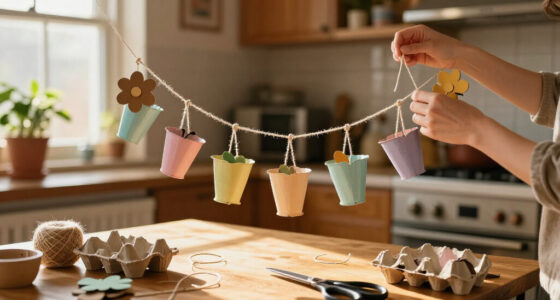 Don't Toss Old Egg Cartons: Reuse Them For Hanging Decor You Can DIY