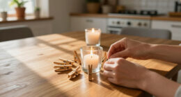 Grab Some Clothespins For This Elegant DIY Candle Holder Idea