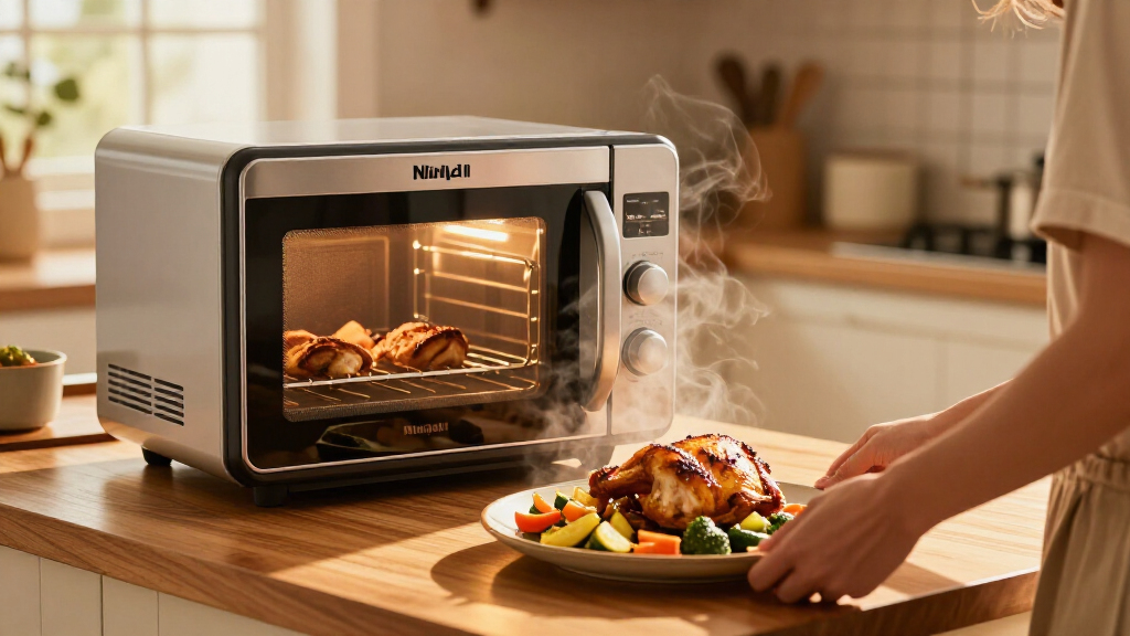 I Cooked All My Weeknight Dinners In Ninja's New Microwave-air Fryer Hybrid To See If It’s Worth The Worktop Space – I Was Impressed By These Features
