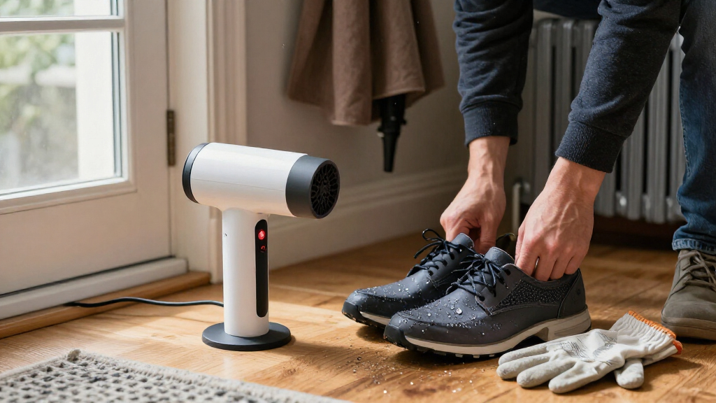 Lidl’s £10 Electric Shoe Dryer Will Dry Your Shoes Fast And Banish Damp Smells – It’s A Must-have For Wet Winters
